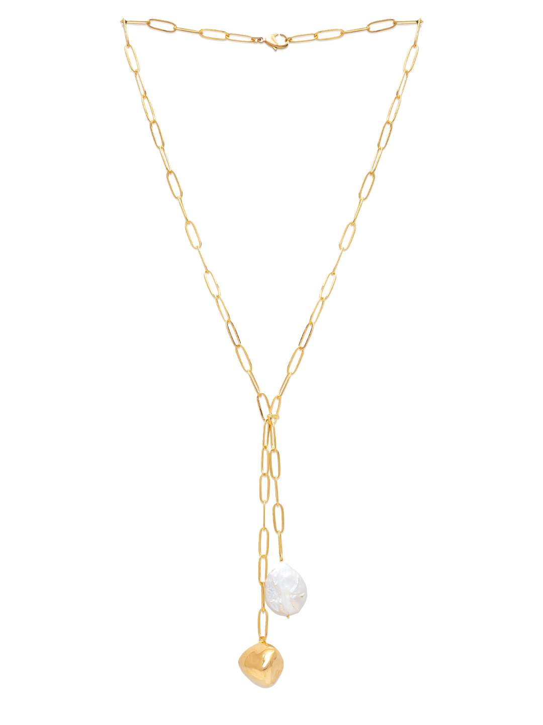 NUGGET PEARL NECKLACE