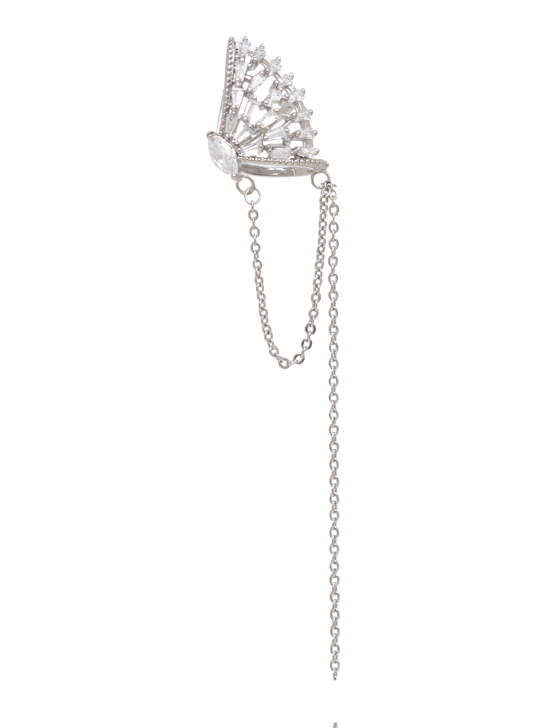 TAPER CHAIN EARCUFF