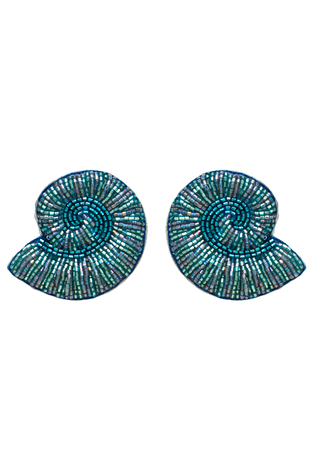 SPIRAL SHELL EARRINGS