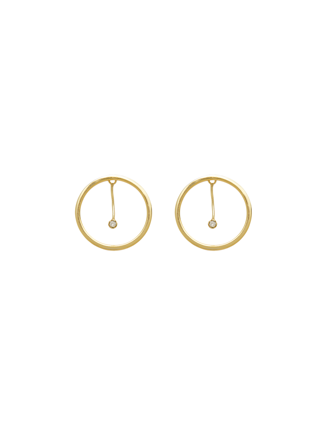 SLEEK CIRCLE EARRING