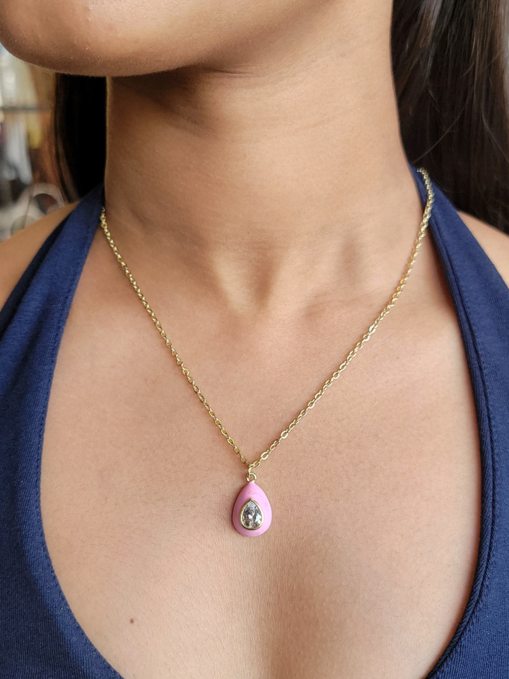 PEAR DROP NECKLACE