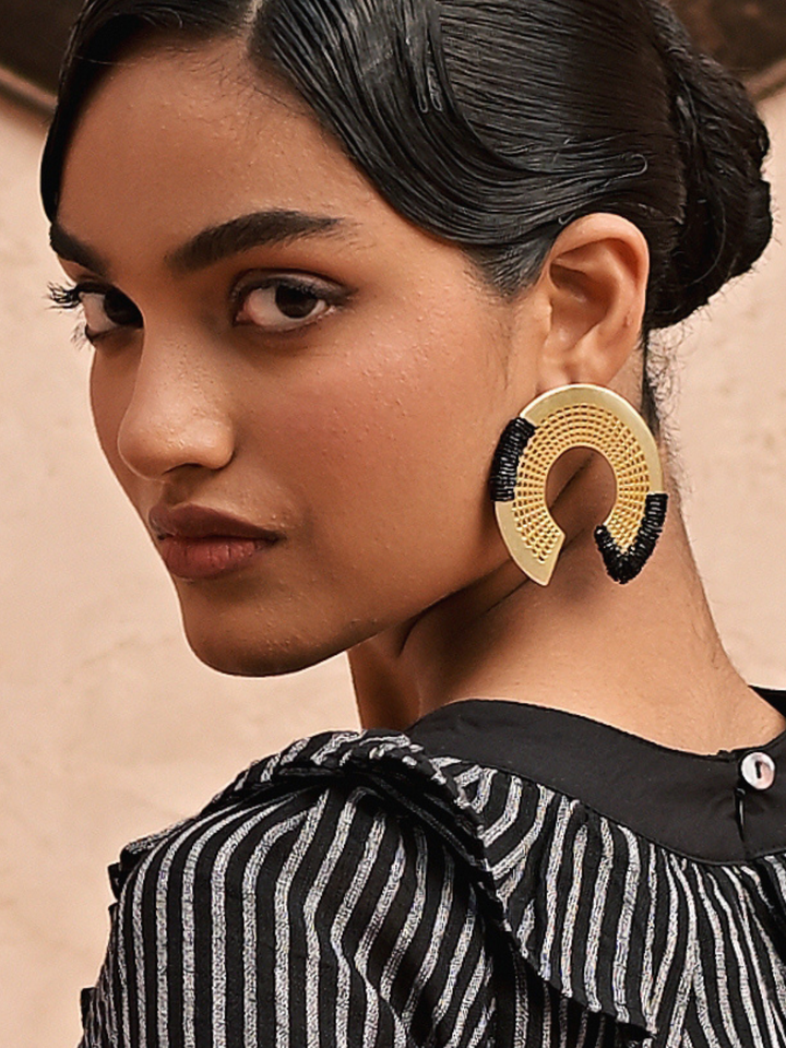 BEADED CLEO EARRINGS
