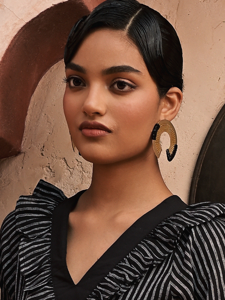 BEADED CLEO EARRINGS