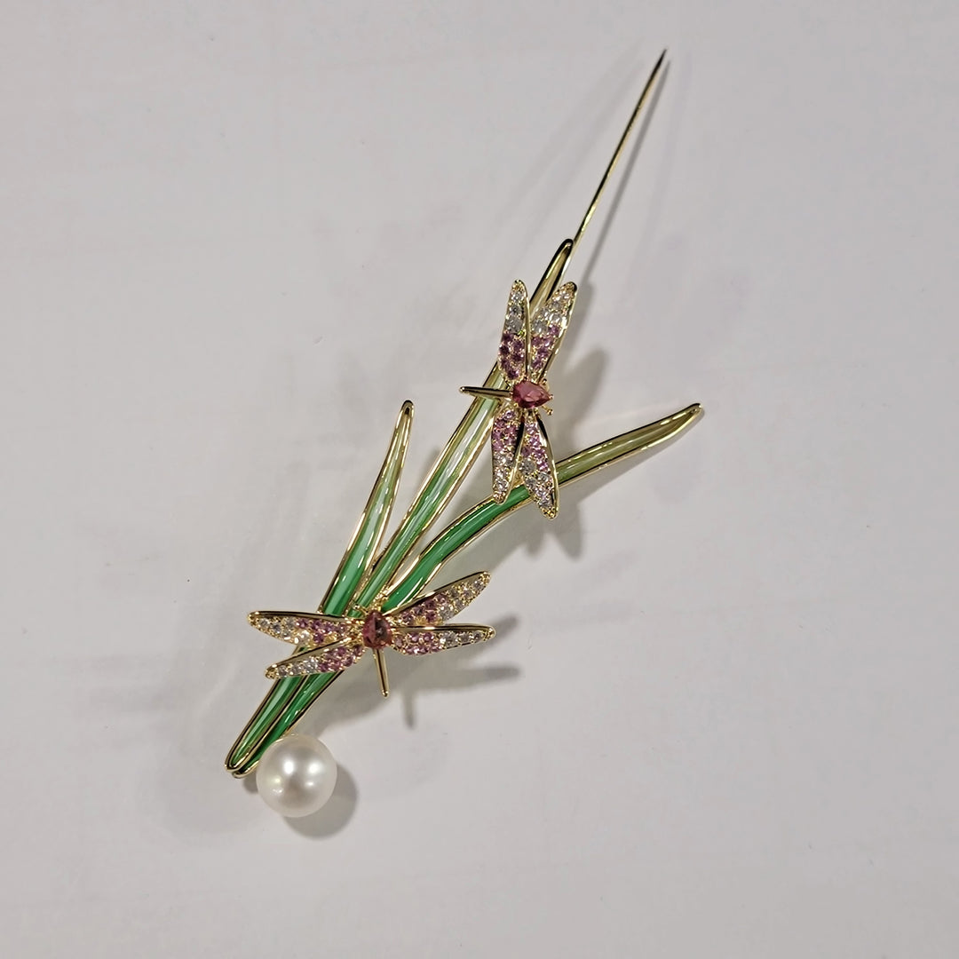 DRAGON FLY BROOCH