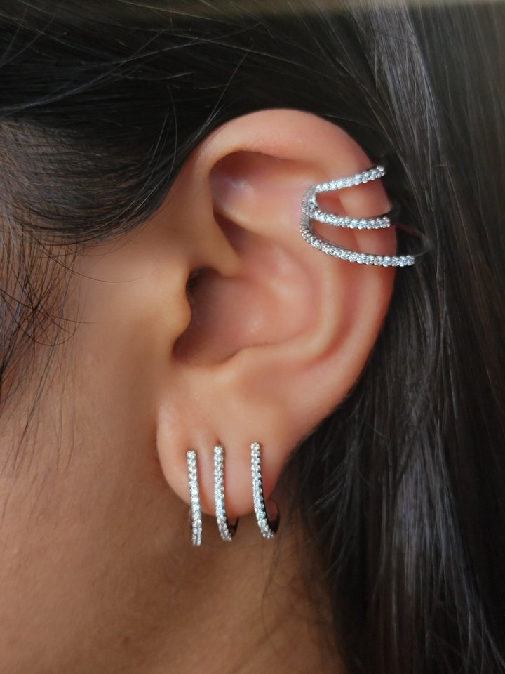 DIAMOND EAR CUFF