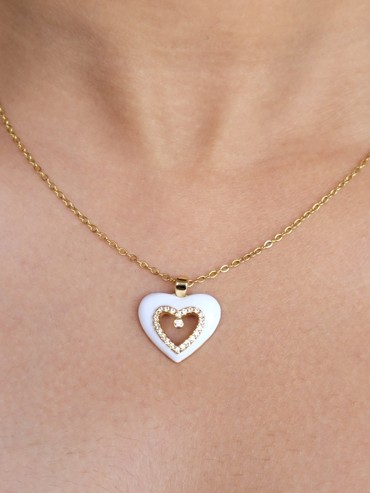 HEART DROP NECKLACE