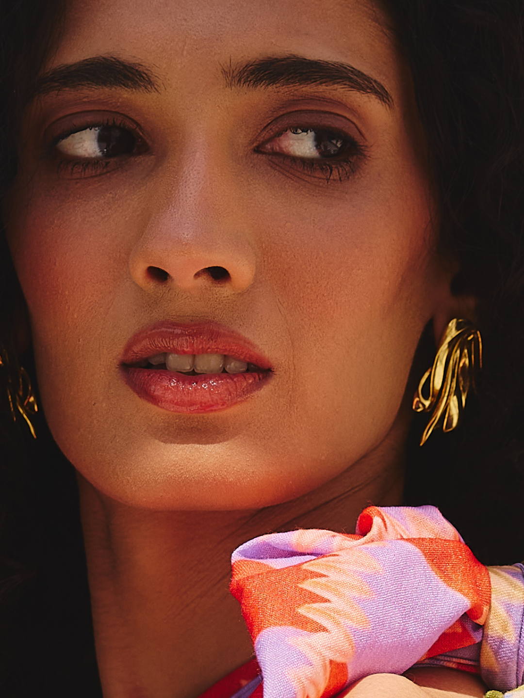 SILK DRAPE EARRINGS