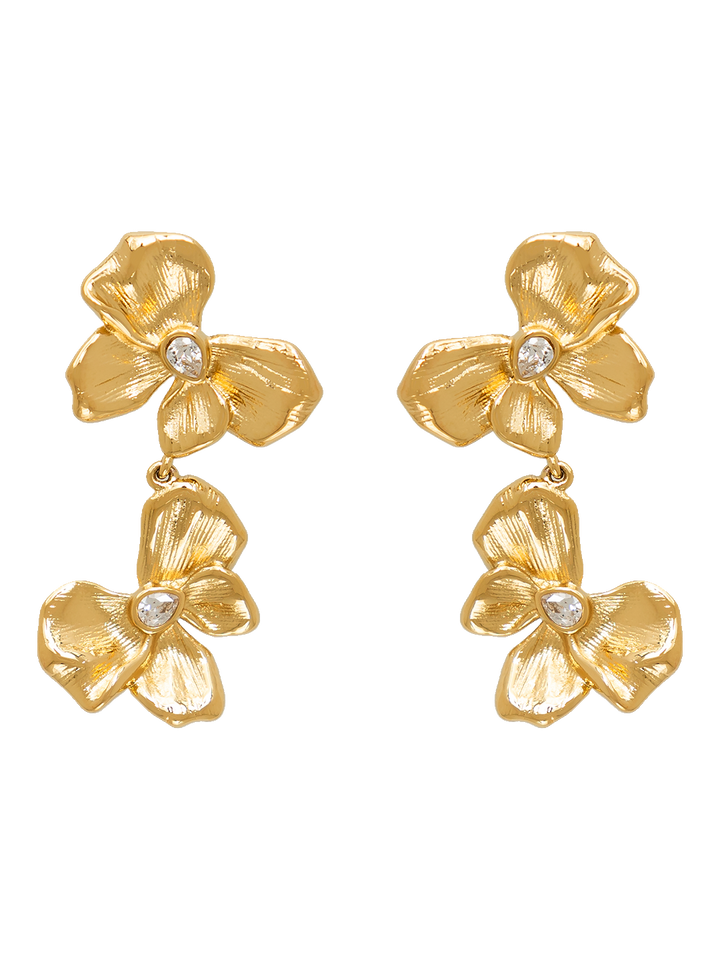 TWIN BOW EARRINGS