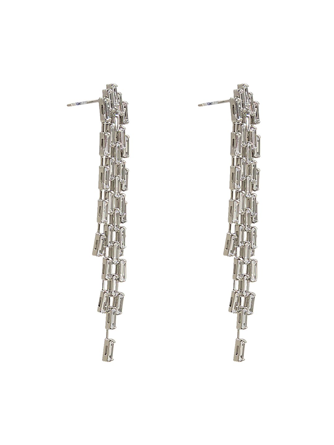 ZERUA DIAMOND STATEMENT EARRINGS