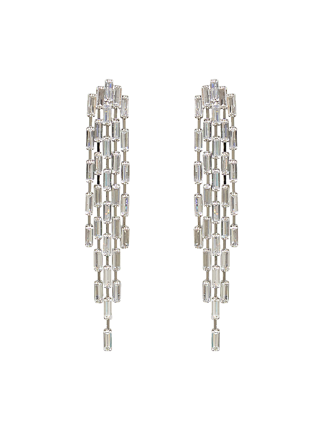 ZERUA DIAMOND STATEMENT EARRINGS