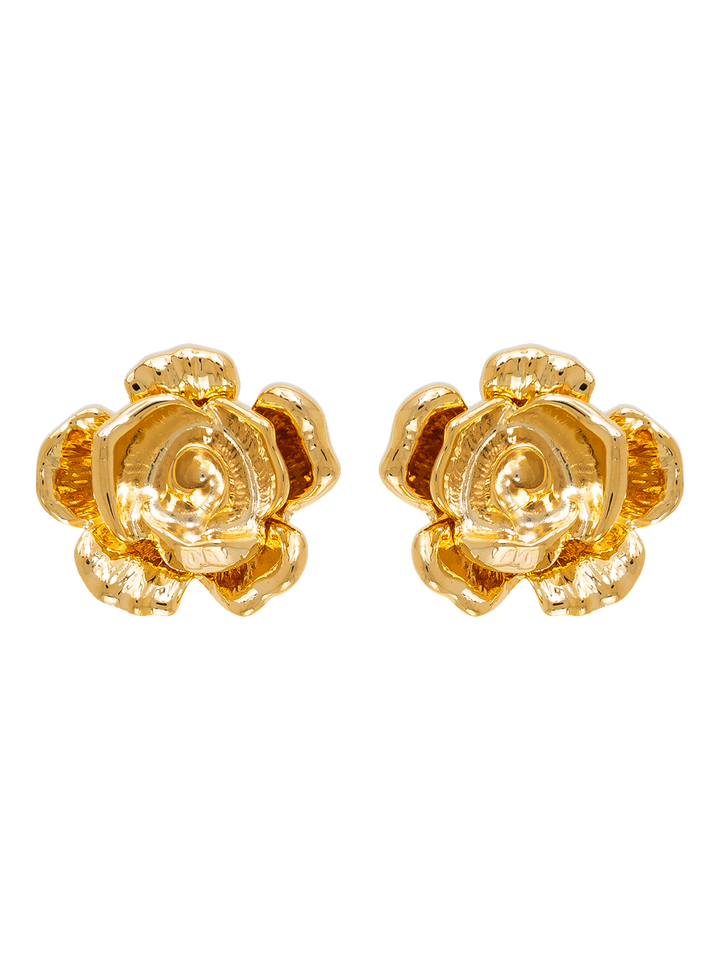 STATEMENT FLOWER STUDS