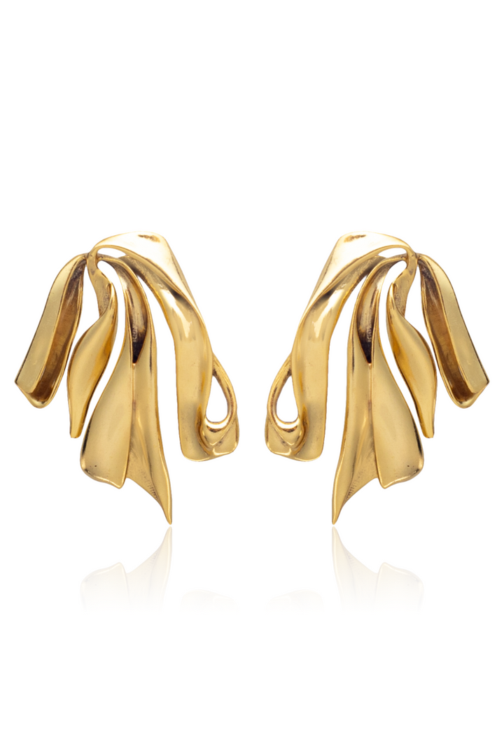 SILK DRAPE EARRINGS